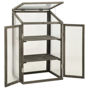 Greenhouse Grey Solid Firwood, PC board 23.6x17.7x39.4 in