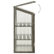 Greenhouse Grey Solid Firwood, PC board 23.6x17.7x39.4 in