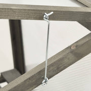 Greenhouse Grey Solid Firwood, PC board 23.6x17.7x39.4 in