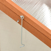 Greenhouse Orange Solid firwood with PC board Medium