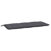Garden Bench Cushion Anthracite Oxford fabric (100% polyester)