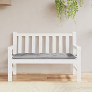 Garden Bench Cushion Grey Oxford fabric (100% polyester)