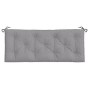 Garden Bench Cushion Grey Oxford fabric (100% polyester)