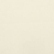 Garden Bench Cushion Cream White Oxford Fabric (100% Polyester)