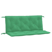 Garden Bench Cushion Set of 2 Green Oxford fabric (100% polyester)