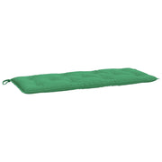 Garden Bench Cushion Set of 2 Green Oxford fabric (100% polyester)