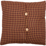 Patriotic Patch Fabric Pillow 16x16