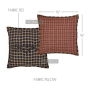 Beckham Fabric Pillow 16x16