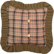 Tea Cabin Pillow Quilted 16x16