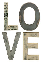 LOVE Block Letters