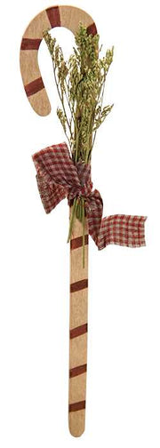 Candy Cane with Greenery