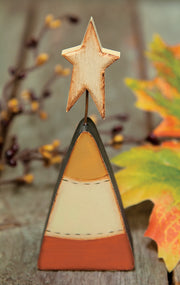 Candy Corn with Star Sitter