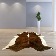 6.5 Ft  Classic Brindled Cowhide Rug