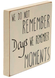 Remember Moments Block - Farmhouse Colors (2 Count Assortment)