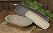 Wooden Bread Pan- Farmhouse Colors (3 Count Assortment)