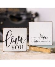 Inhale Love Block  (2 Count Assortment)