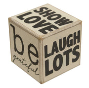 6-Sided Block - Live Simply
