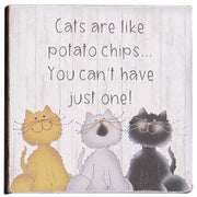 Cat Attitude Block  (3 Count Assortment)