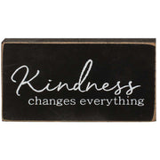 Kindness Changes Everything Wooden Block  (3 Count Assortment)