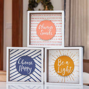 Choose Happy Box Sign