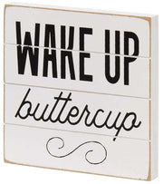Good Morning Shiplap Block Sign (3 Count Assortment)