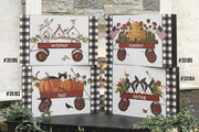 Winter Wagon Box Sign