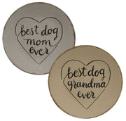 Best Dog Lady Plate (2 Count Assortment)