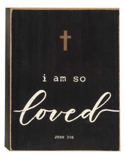So Loved Box Sign