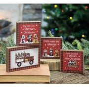 Buffalo Check Jingle Bell Express Truck Block