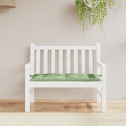 Garden Bench Cushion Leaf Pattern Oxford fabric (100% polyester)