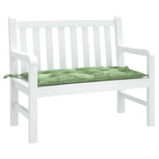 Garden Bench Cushion Leaf Pattern Oxford fabric (100% polyester)