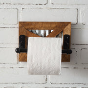 X Style Barn Door Toilet Paper Holder