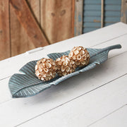 Verdigris Leaf Dish