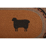 Heritage Farms Sheep Jute Runner 13x48