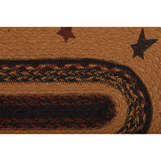 Heritage Farms Star Jute Runner 13x48