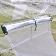 Greenhouse Transparent PVC, Powder-Coated Steel Large Portable