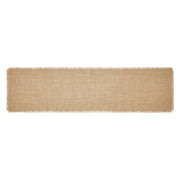 Greetings Jute Burlap Tan Runner 12x48
