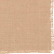 Greetings Jute Burlap Tan Runner 12x48