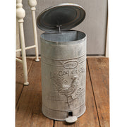 Le Coq en Pate Trash Bin
