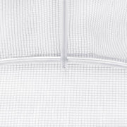 Greenhouse White Polyethylene mesh fabric and galvanized steel