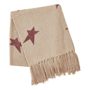 Gable Primitive Star Woven Throw 50x60