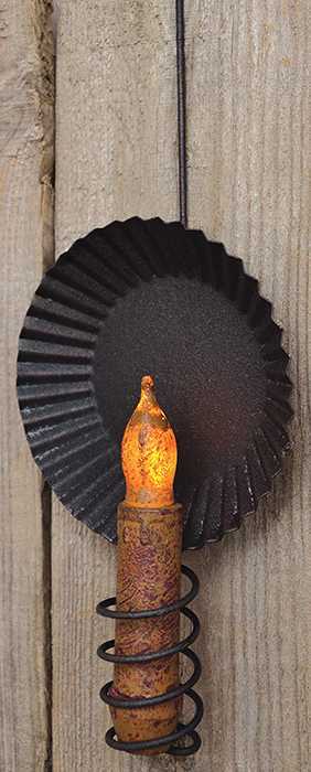 Cupboard Pie Pan candle Holder- Small