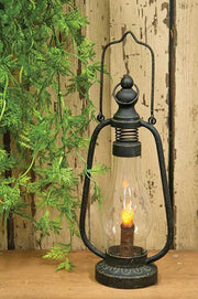 Black Taper Lantern