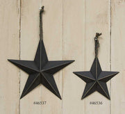 Black Hanging Star - 8"