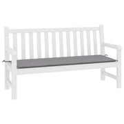 Garden Bench Cushion Gray Oxford fabric (100% polyester)
