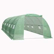 Greenhouse Green PE mesh fabric, galvanized steel Large Durable