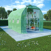 vidaXL Greenhouse 73.8 ft 11.3'x6.6'x6.6'