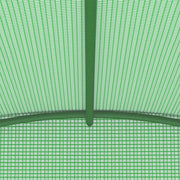 vidaXL Greenhouse 73.8 ft 11.3'x6.6'x6.6'