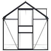 Greenhouse Anthracite and transparent Aluminum, Polycarbonate Large