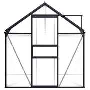 Greenhouse Anthracite, Transparent Aluminum, Polycarbonate
